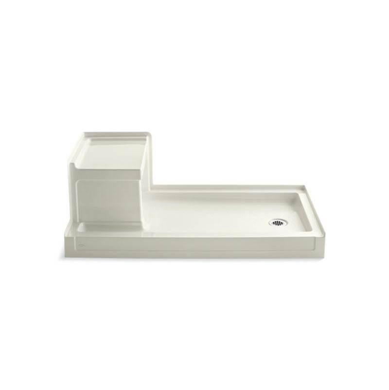 Tresham® 60'' x 32'' alcove shower base, right drain-shop