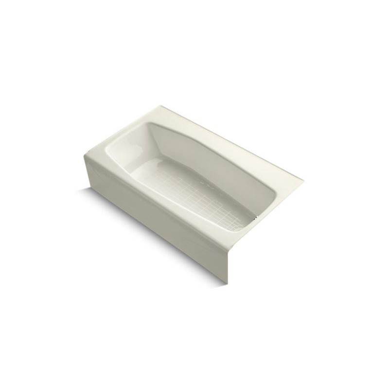 Villager® 60'' x 34-1/4'' alcove bath with right-hand drain-related