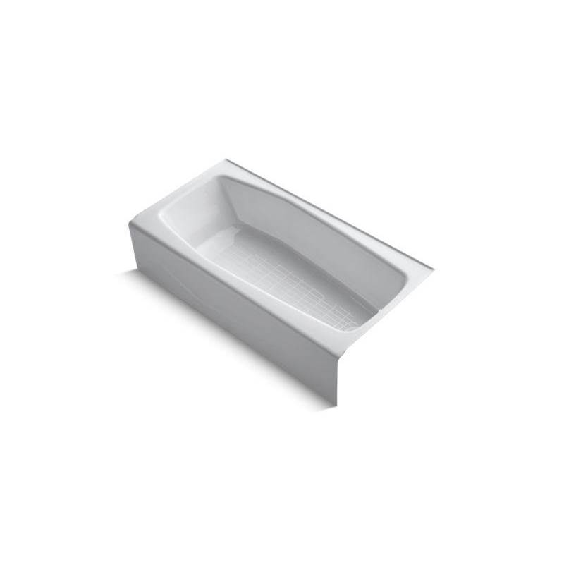 Villager® 60'' x 30-1/4'' alcove bath with integral apron and right-hand drain-related