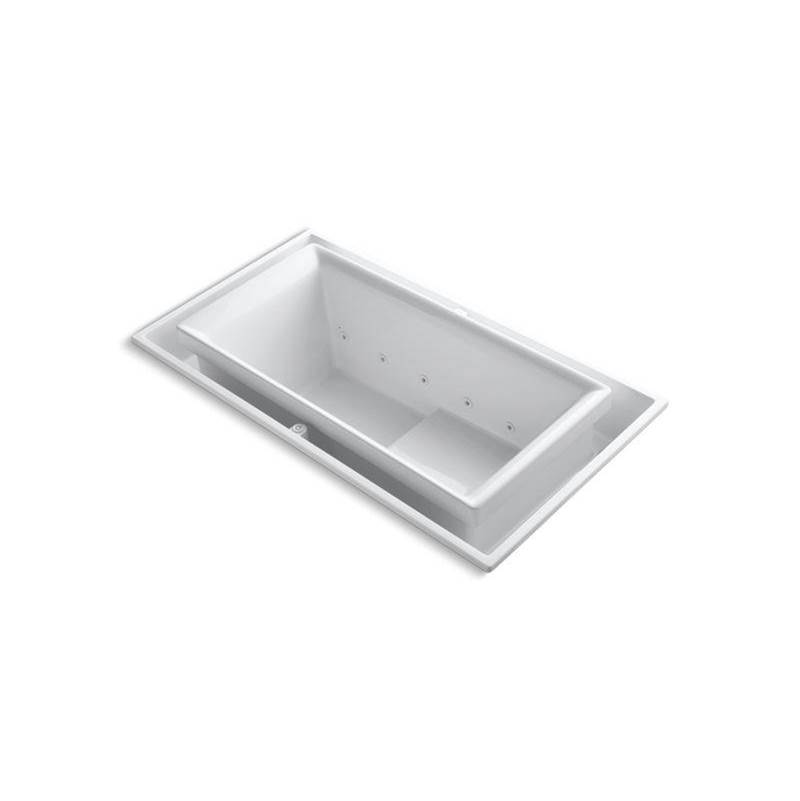 sok® 63'' x 31-1/2'' drop-in Effervescence bath with right-hand drain-shop