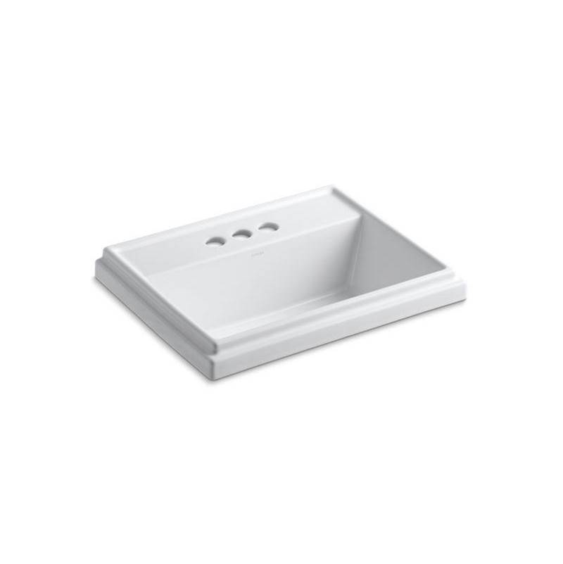 Tresham® Rectangle Drop-in bathroom sink with 4'' centerset faucet holes-related