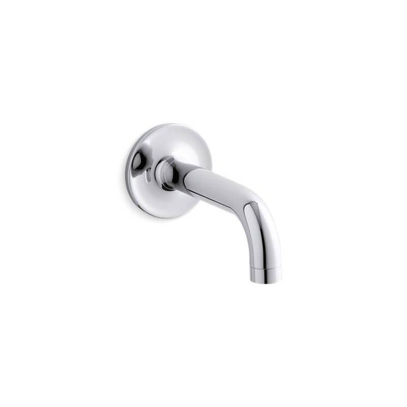 Purist® Wall-mount non-diverter bath spout, 90-degrees-shop