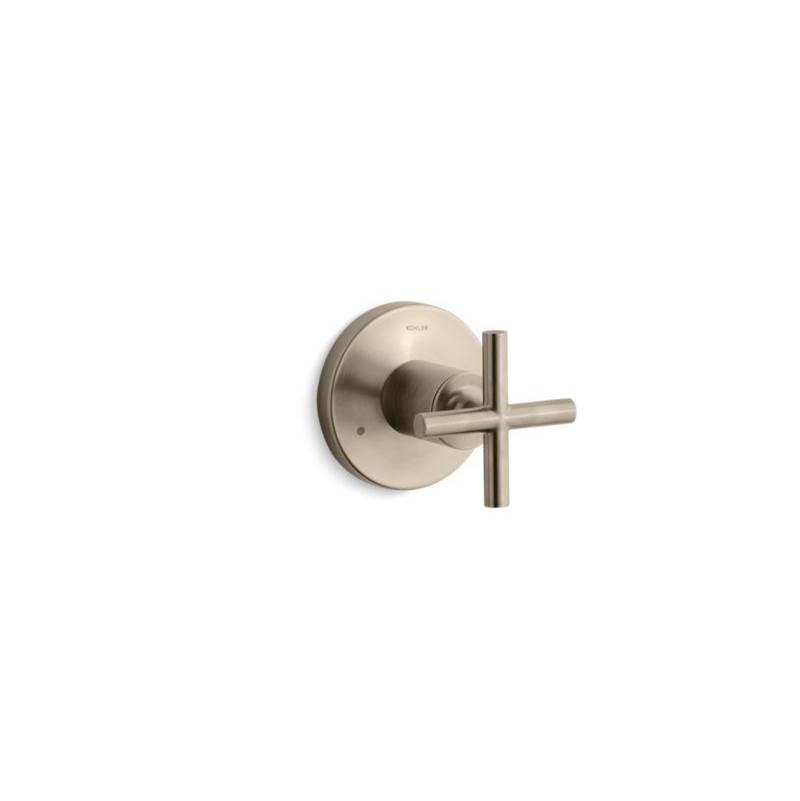 Purist® MasterShower® transfer valve trim with cross handle-related