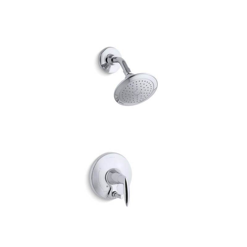 Alteo® Rite-Temp® shower trim set with push-button diverter, valve not included-related