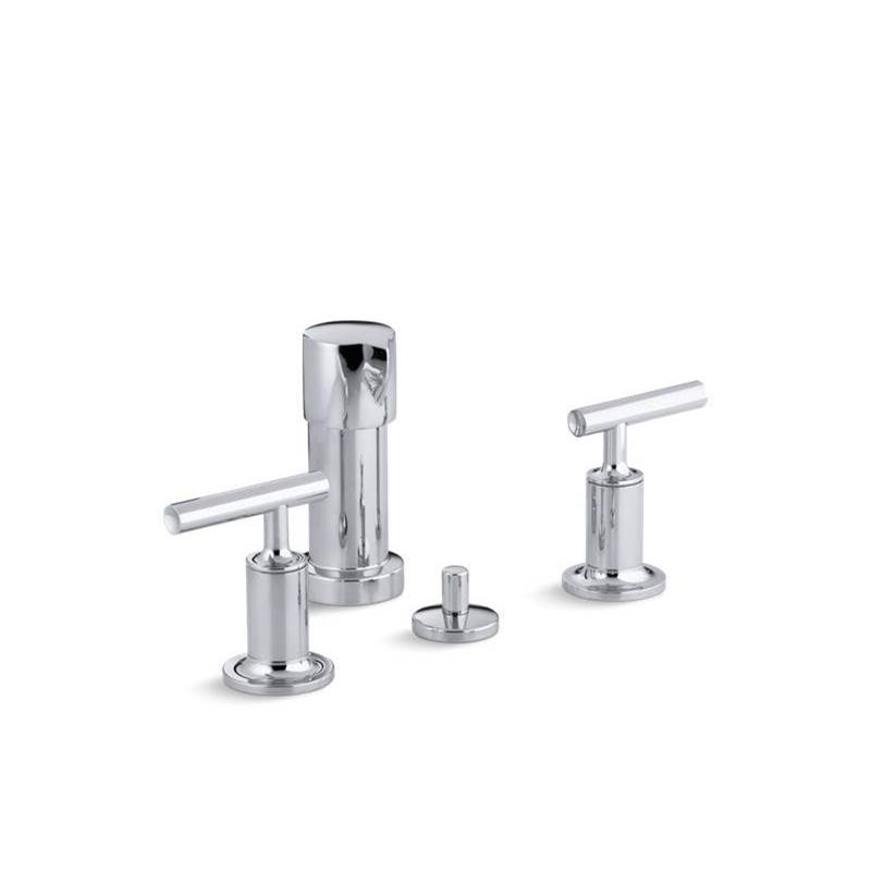 Purist® Vertical spray bidet faucet with lever handles-shop