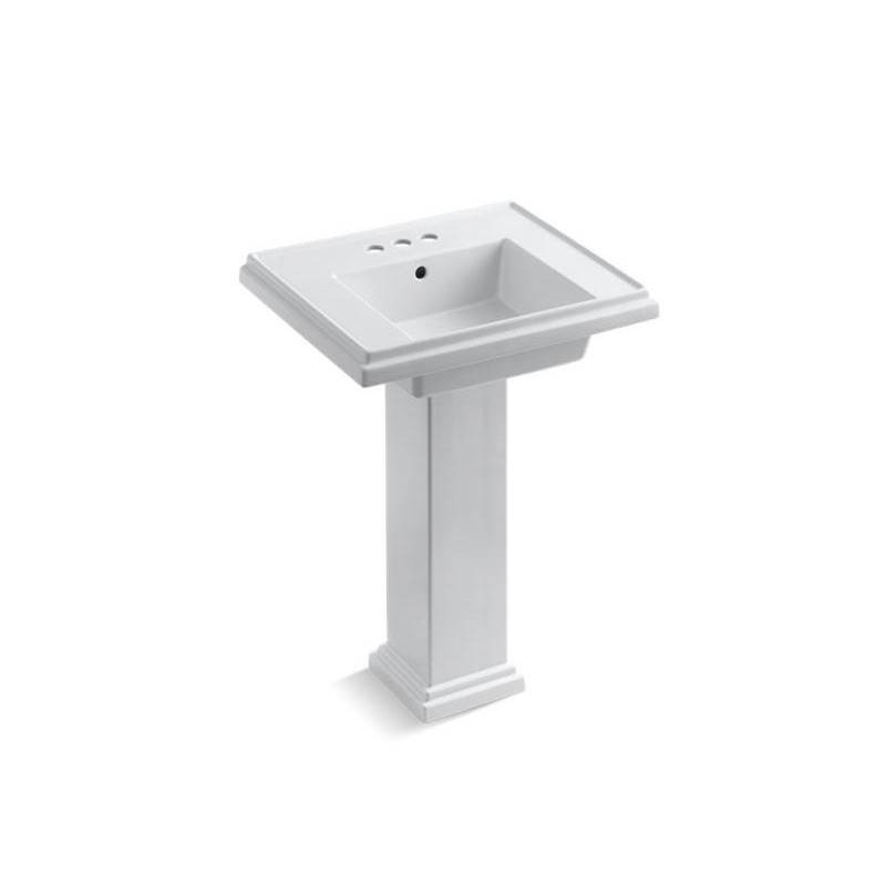 Tresham® 24'' pedestal bathroom sink with 4'' centerset faucet holes-related