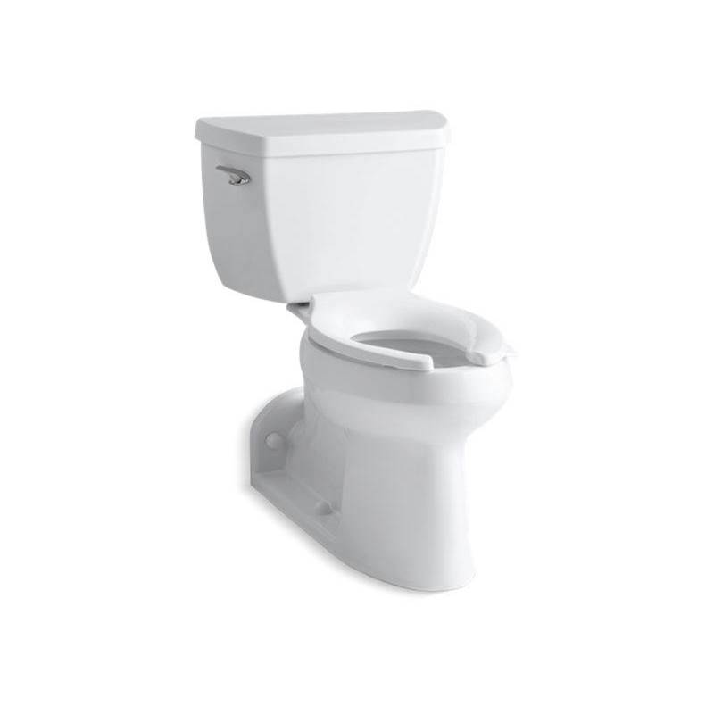 Barrington™ Two-piece elongated chair height toilet with tank cover locks-related