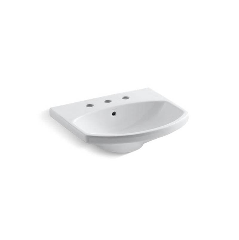 Cimarron® Bathroom sink with 8'' widespread faucet holes-related