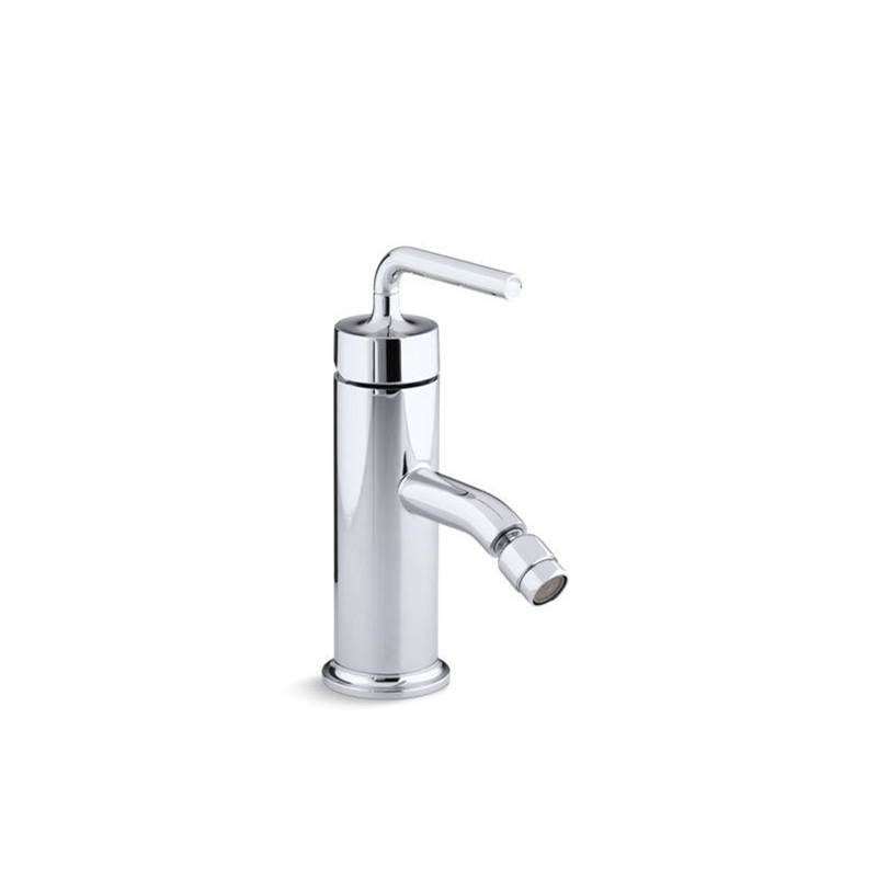 Purist® Horizontal swivel spray aerator bidet faucet with straight lever handle-related