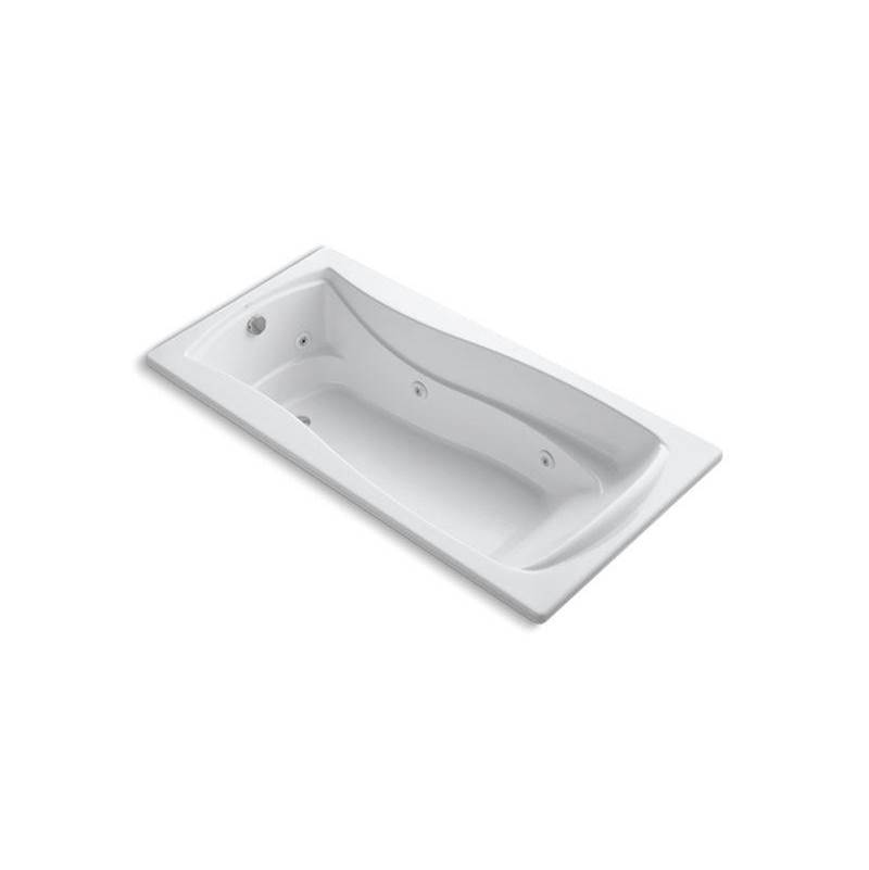 Mariposa® 72'' x 36'' drop-in whirlpool with reversible drain-related