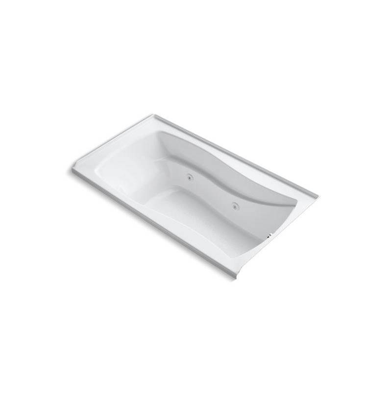 Mariposa® 66'' x 35-7/8'' alcove whirlpool with integral flange, right-hand drain-shop