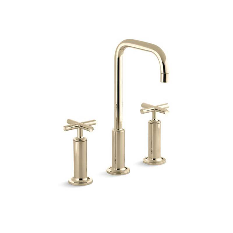 Purist® Widespread bathroom sink faucet with cross handles, 1.2 gpm-related