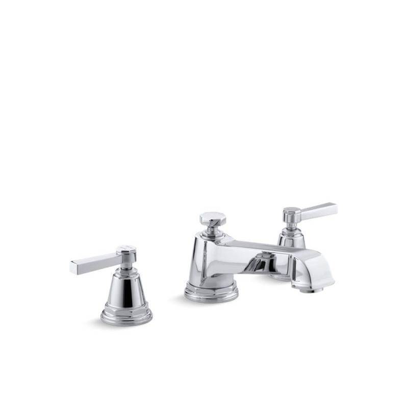 Pinstripe® Pure Deck-mount bath faucet trim with lever handles-related