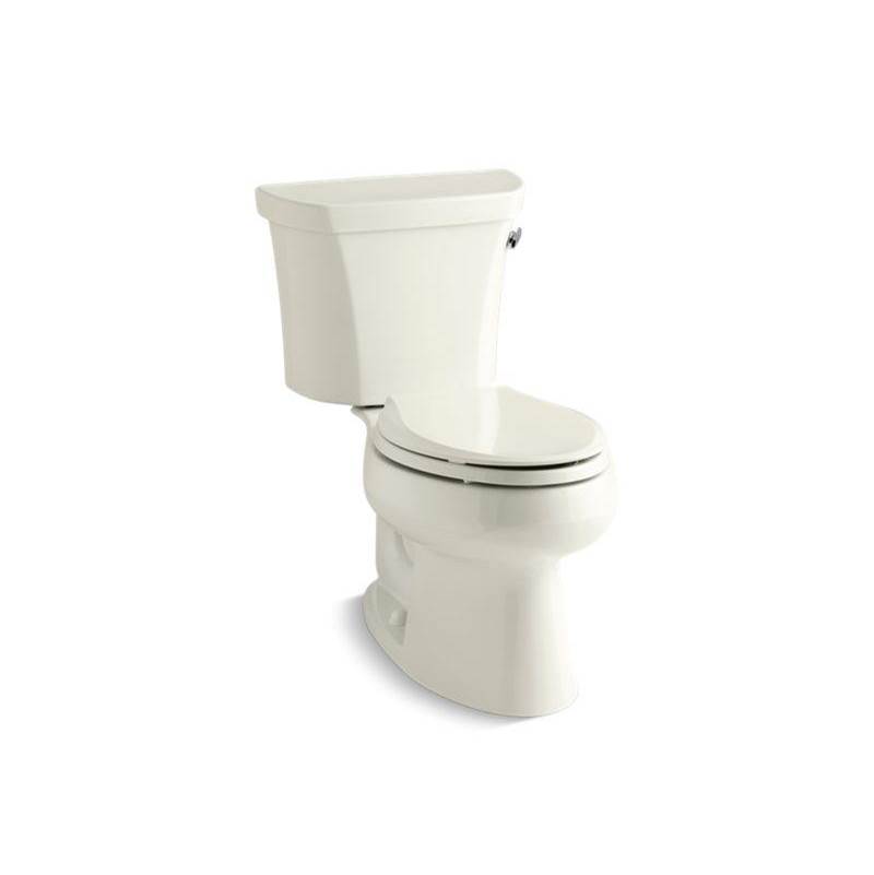 Wellworth® Two-piece elongated 1.28 gpf toilet with right-hand trip lever, tank c-related