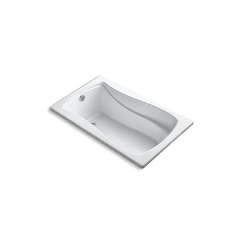 Mariposa® 60'' x 36'' drop-in bath with end drain-shop