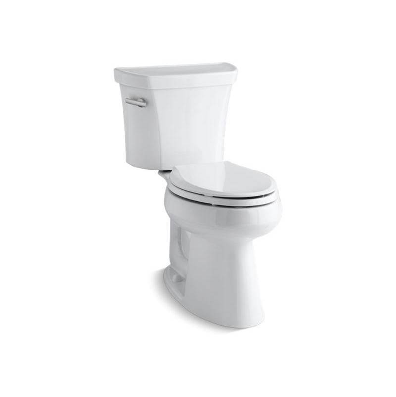 Highline® Two-piece elongated 1.28 gpf chair height toilet with insulated tank an-shop