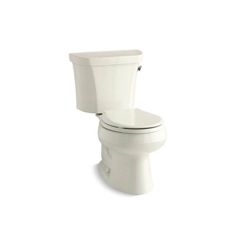 Wellworth® Two-piece round-front 1.6 gpf toilet with tank cover locks-related