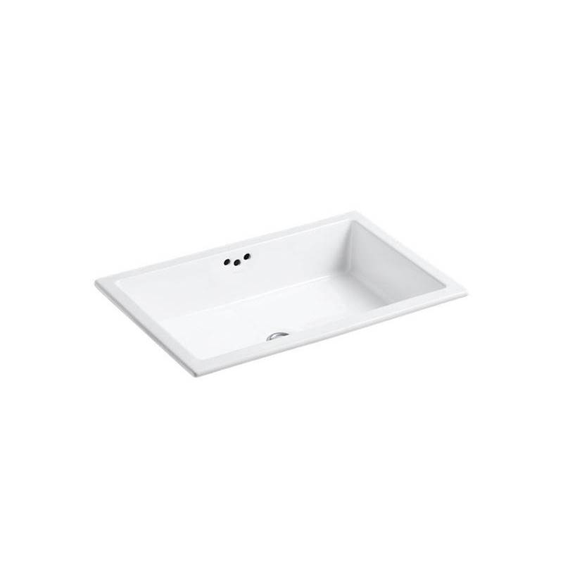 Kathryn® 23-7/8'' x 15-5/8'' x 6-1/4'' undermount bathroom sink with glazed under-related