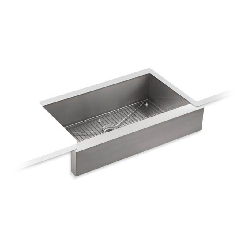Vault™ 35-1/2'' undermount single-bowl farmhouse kitchen sink-shop