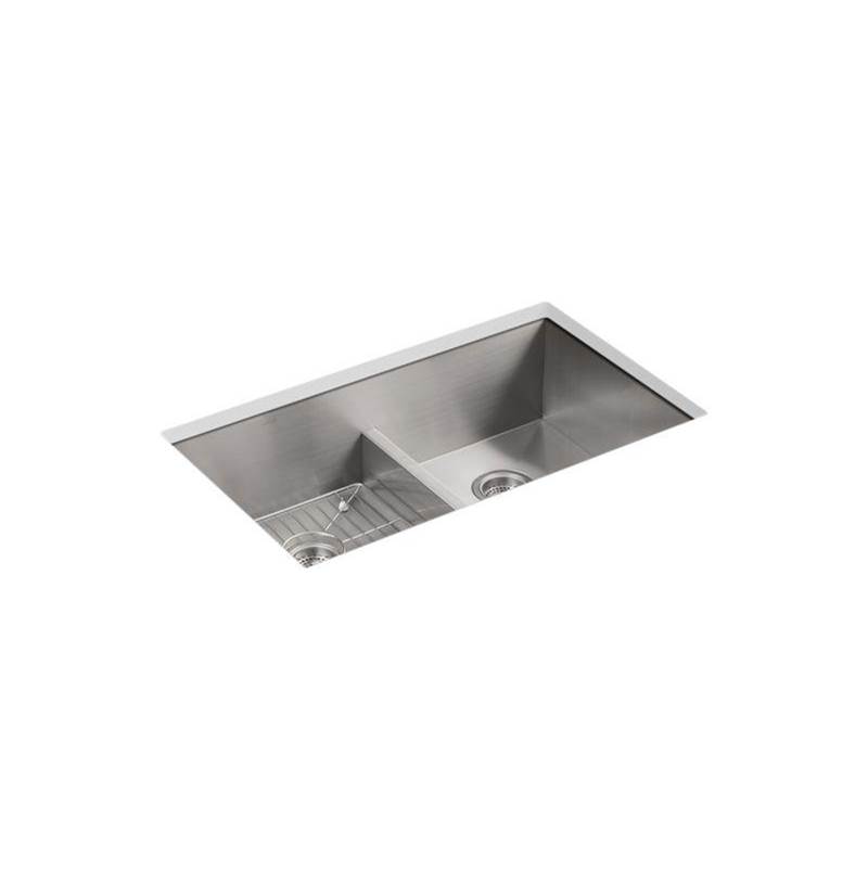 Vault™ Smart Divide® 33'' top-/undermount double-bowl kitchen sink-related