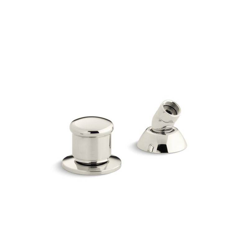 Two-way diverter valve and handshower hose guide-related