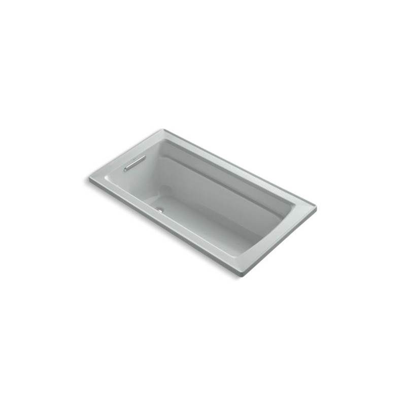 Archer® 60'' x 32'' drop-in bath with Bask® heated surface and reversible drain-related