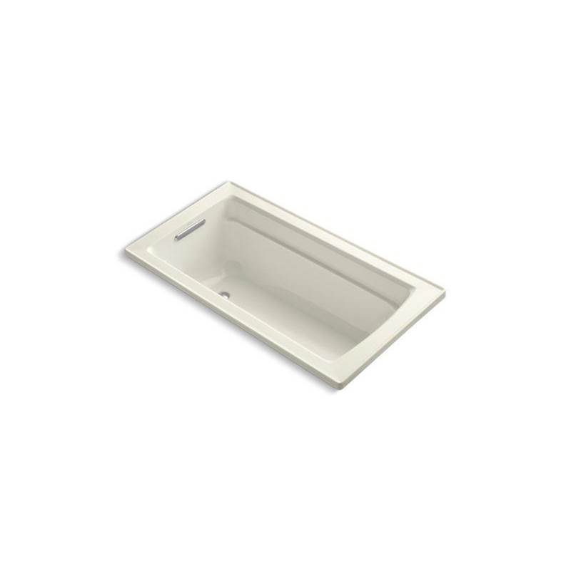 Archer® 60'' x 32'' drop-in bath with Bask® heated surface and reversible drain-related