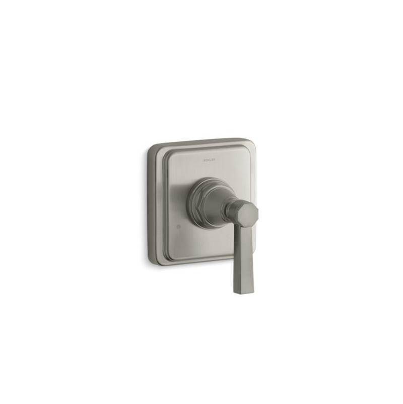 Pinstripe® Valve trim with Pure design lever handle for transfer valve, requires -shop