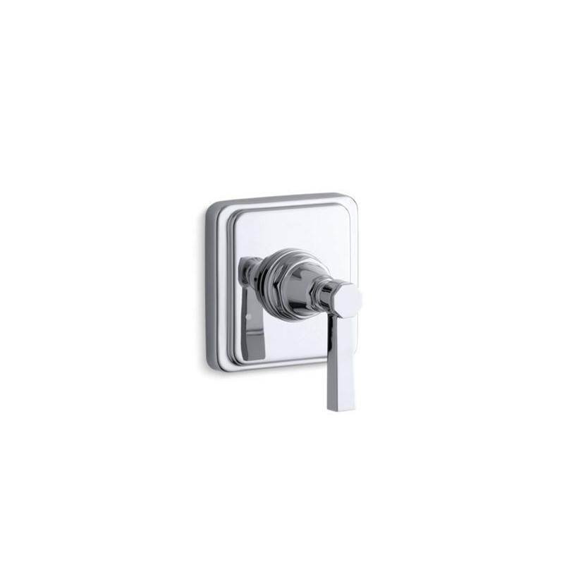 Pinstripe® Valve trim with Pure design lever handle for transfer valve, requires -shop