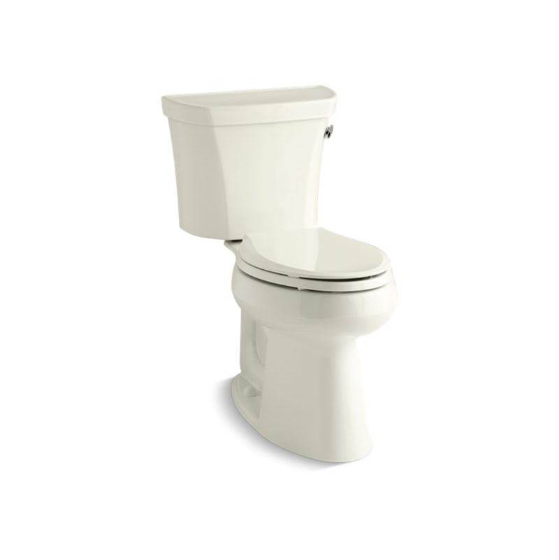 Highline® Two-piece elongated 1.28 gpf chair height toilet with right-hand trip l-related
