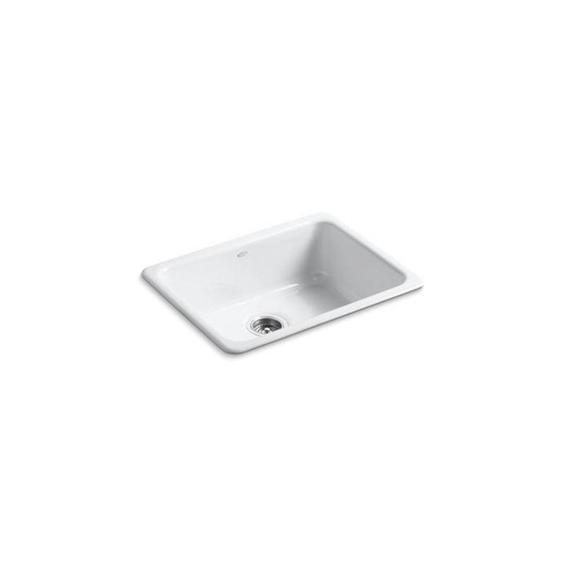 Iron/Tones® 24-1/4'' x 18-3/4'' x 8-1/4'' top-mount/undermount single-bowl kitche-related