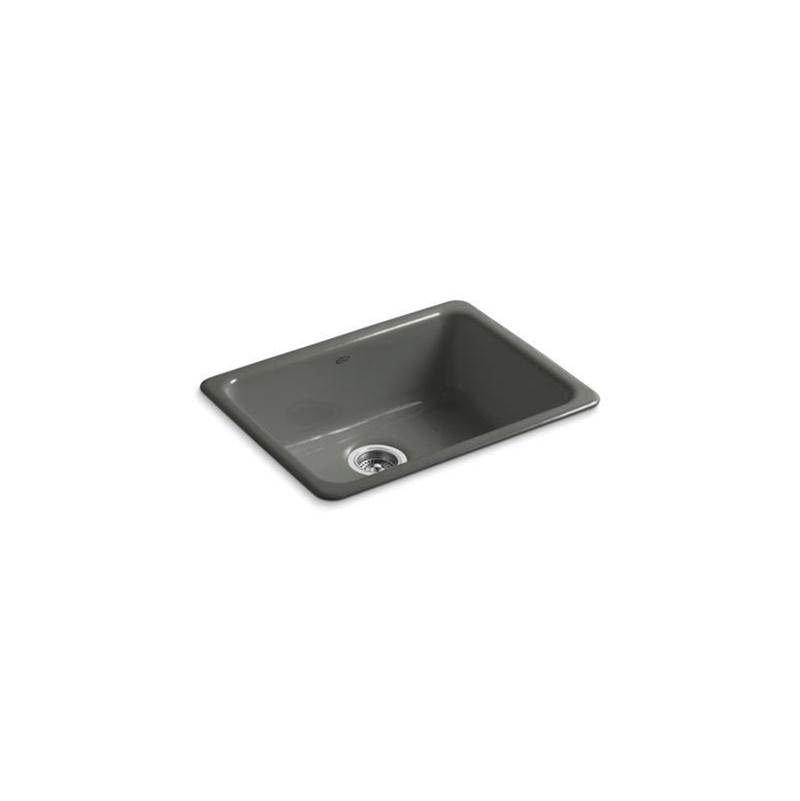 Iron/Tones® 24-1/4'' x 18-3/4'' x 8-1/4'' top-mount/undermount single-bowl kitche-shop
