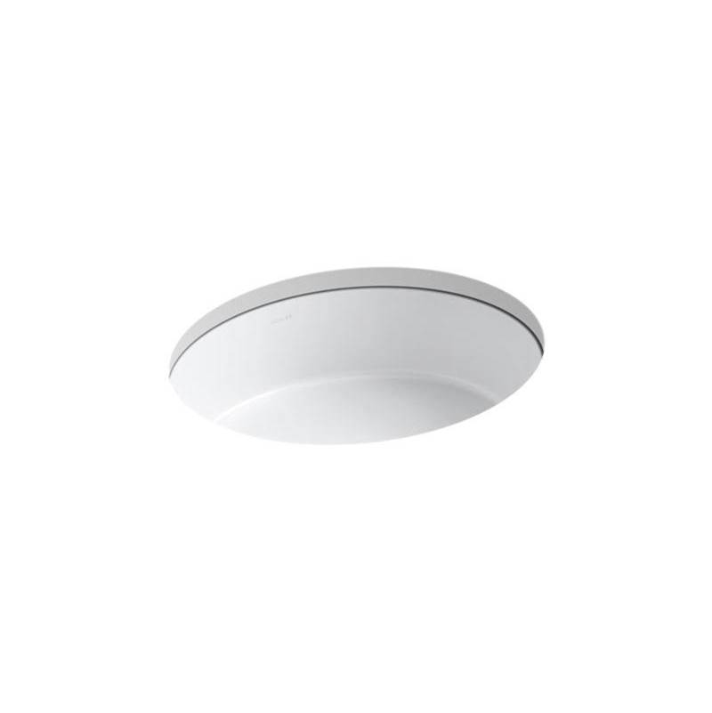 Verticyl® 19'' oval undermount bathroom sink-shop