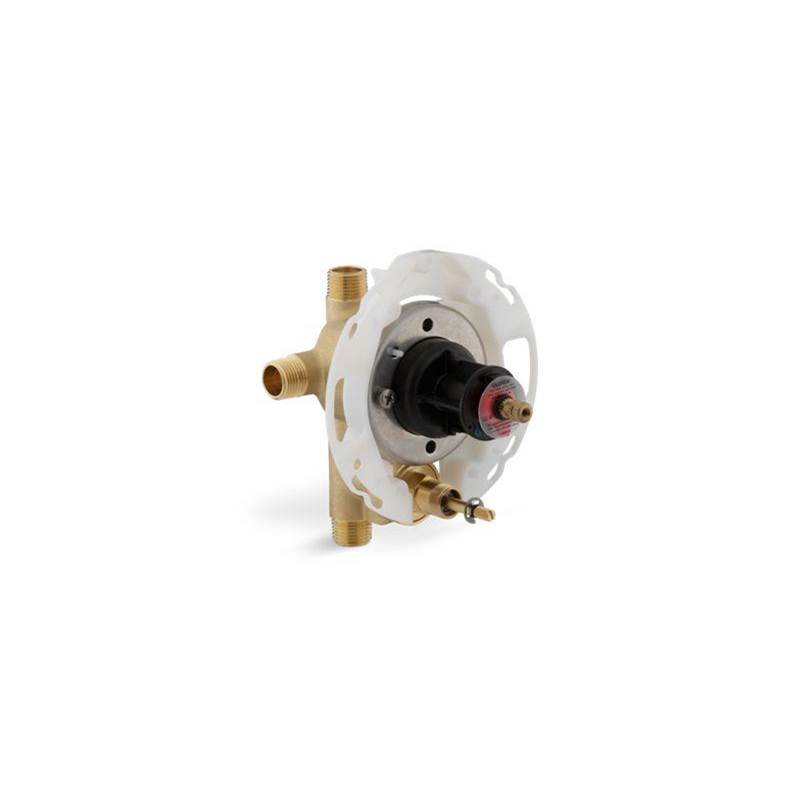 Rite-Temp® 1/2'' pressure-balancing valve with push-button diverter-shop