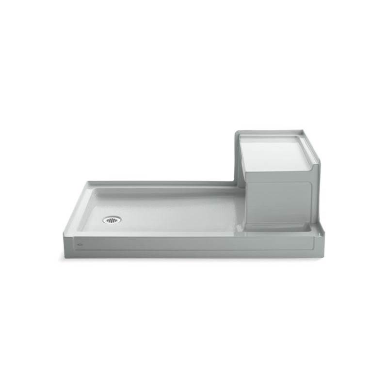 Tresham® 60'' x 36'' single threshold left-hand drain shower base with integral r-related