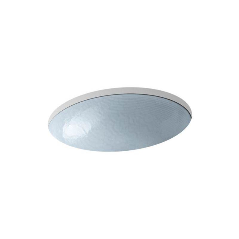 Whist® Glass undermount bathroom sink in Opaque Dusk-related
