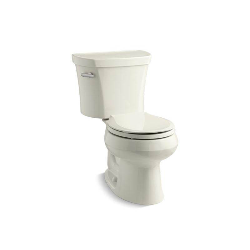 Wellworth® Two-piece round-front 1.28 gpf toilet with 14'' rough-in-related