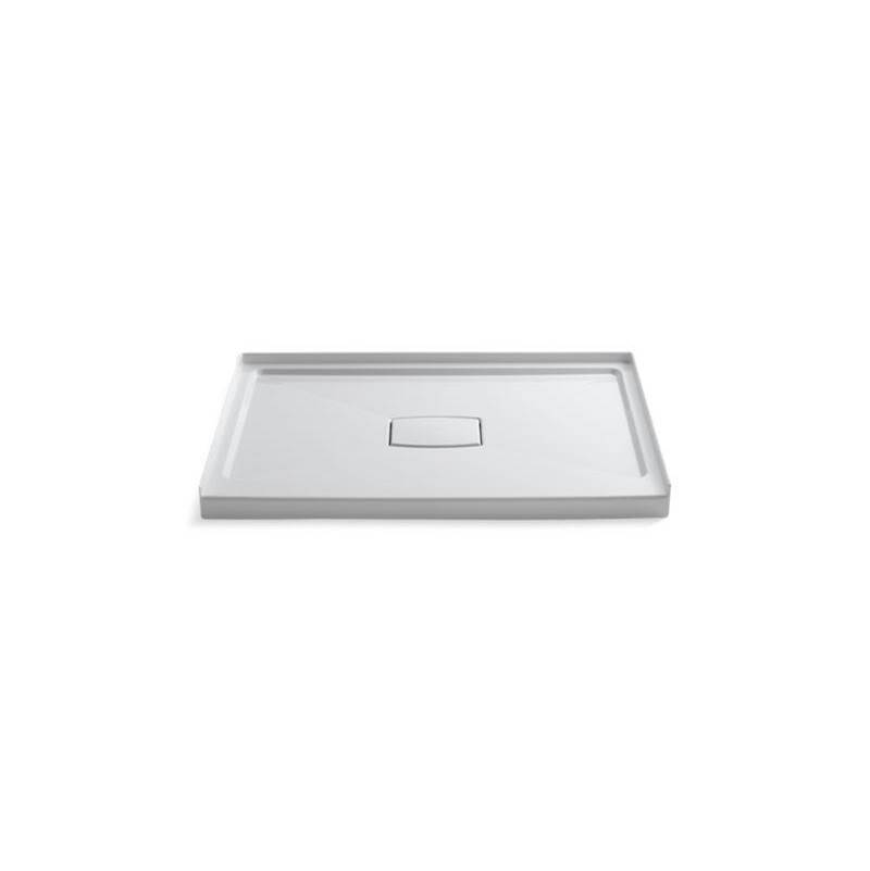 Archer® 48'' x 36'' single threshold center drain shower base with removable cove-related