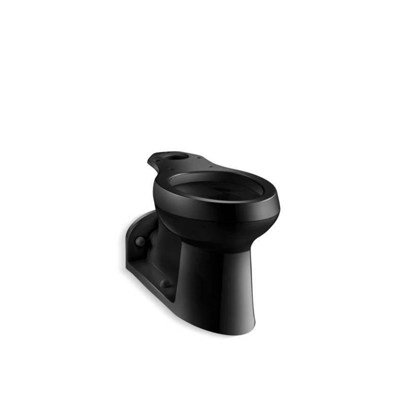 Barrington™ Elongated chair height toilet bowl with exposed trapway-related