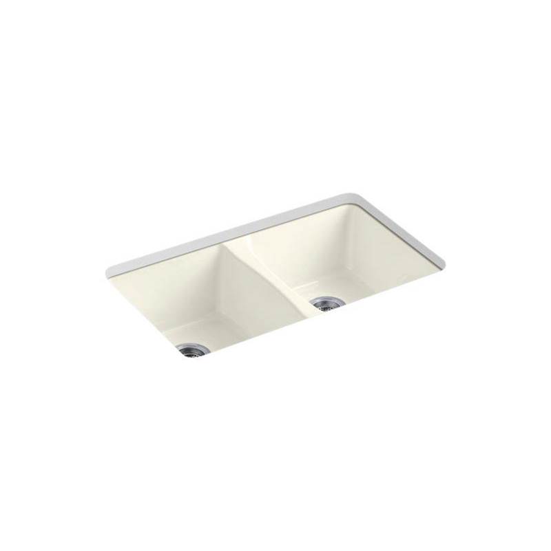 Deerfield® 33'' x 22'' x 9-5/8'' undermount double-equal kitchen sink-shop