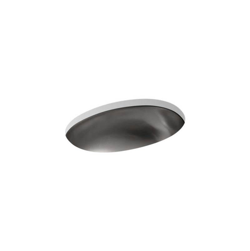Bolero® Drop-in/undermount bathroom sink with satin finish-related