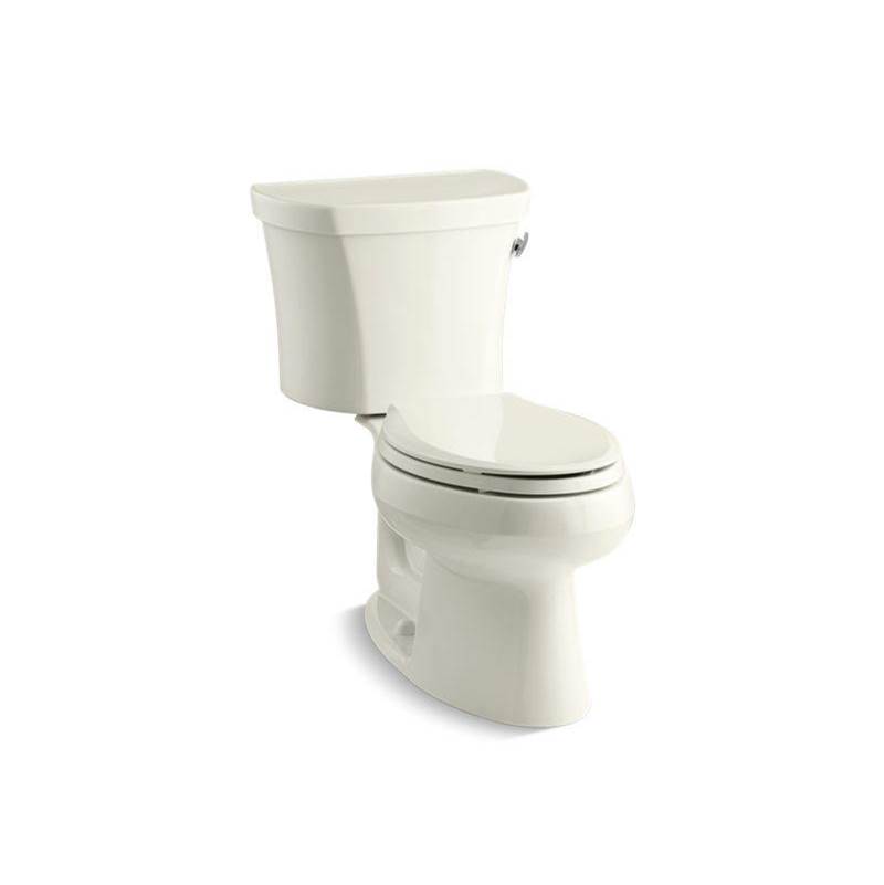 Wellworth® Two-piece elongated 1.28 gpf toilet with right-hand trip lever, tank c-related