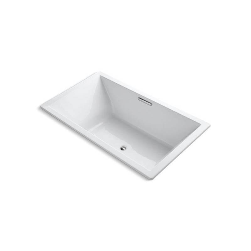 Underscore® 72'' x 42'' drop-in bath with Bask® heated surface and center drain-related
