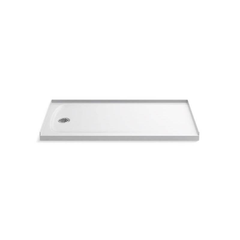 Ballast® 60'' x 32'' shower base with left-hand drain-shop
