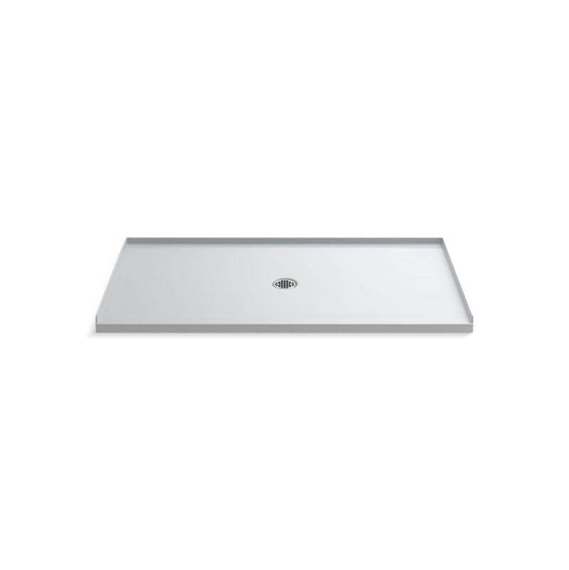 Ballast® 66'' x 36'' shower base with center drain-related