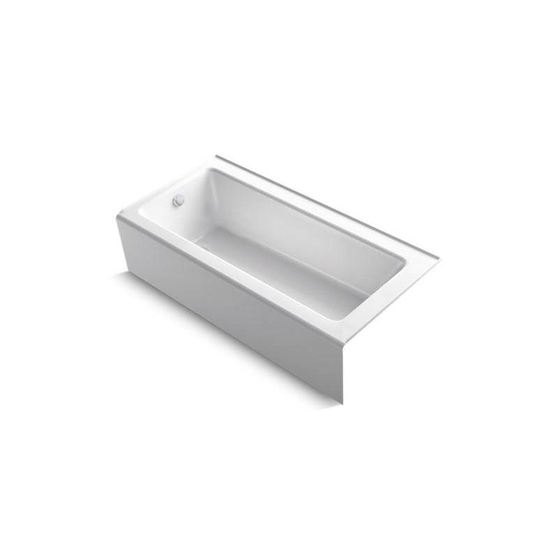 Bellwether® 66'' x 32'' alcove bath with integral apron and left-hand drain-related
