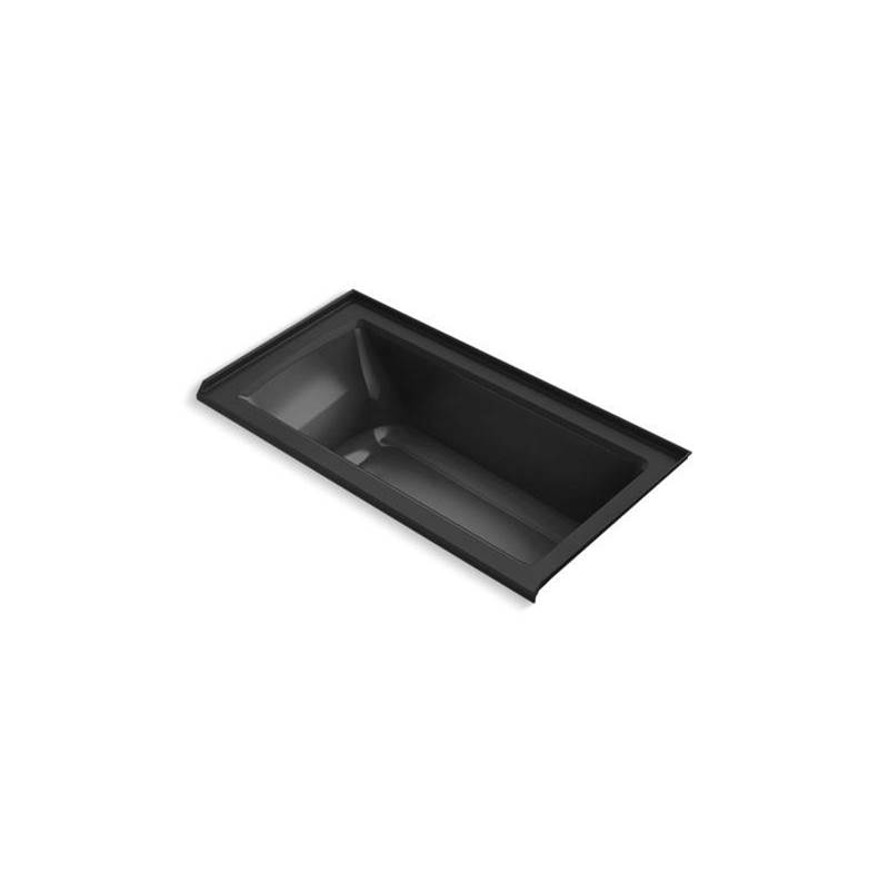 Archer® 60'' x 30'' alcove bath with integral flange and right-hand drain-related