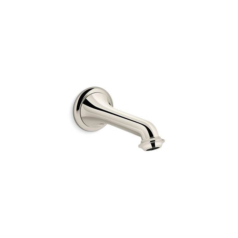 Artifacts® Wall-mount bath spout with turned design-related