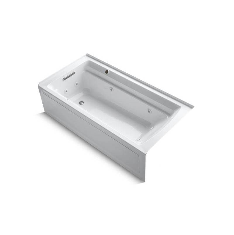 Archer® 72'' x 36'' alcove whirlpool bath with integral flange, left-hand drain a-related