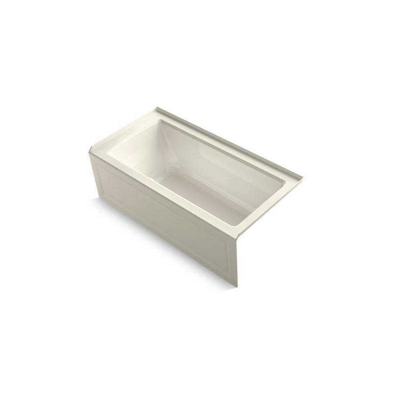 Archer® 60'' x 30'' integral apron Heated BubbleMassage™ air bath with right-hand-related